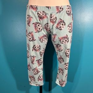 Cute cat capris